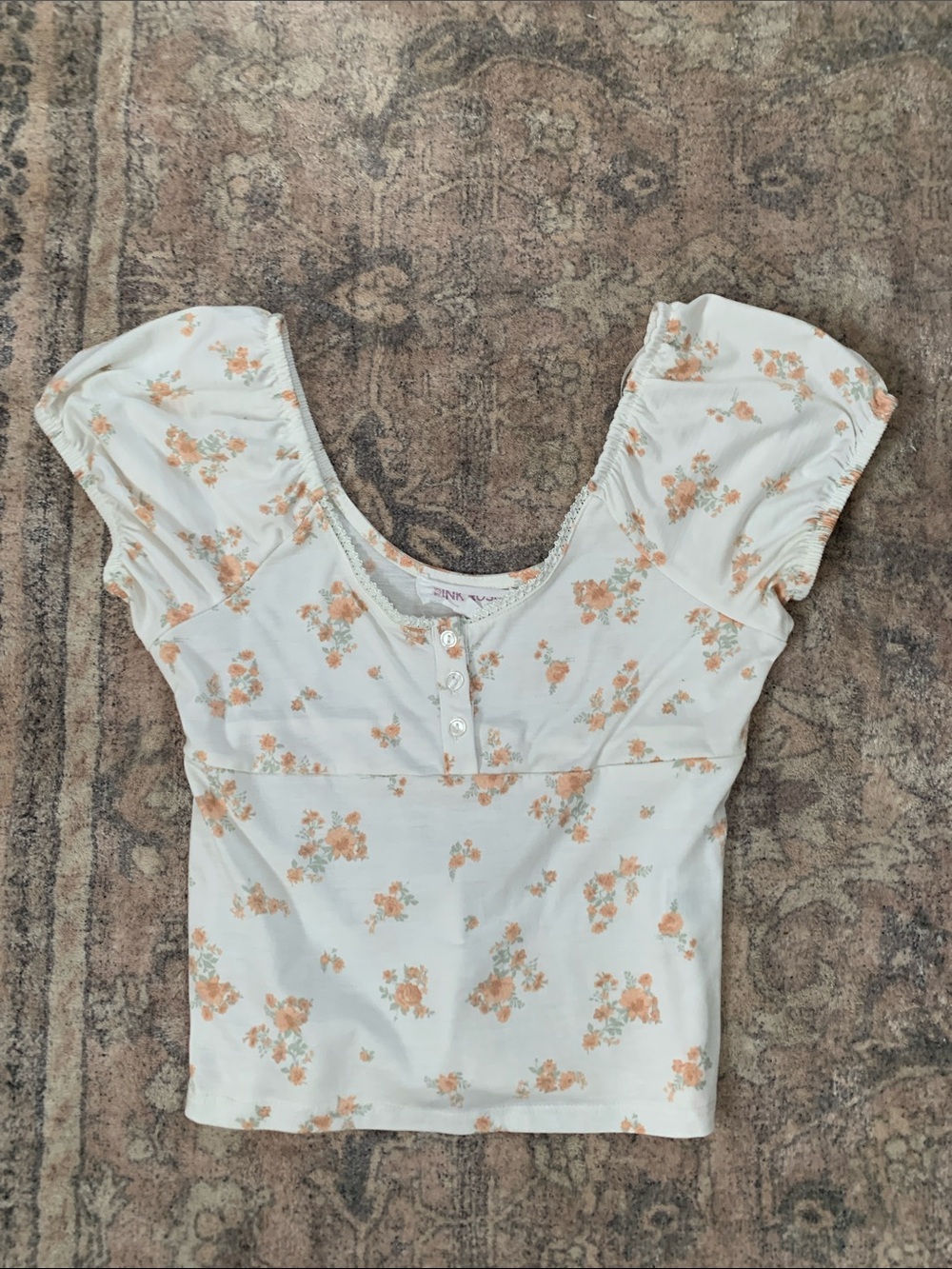 Cute Floral Top